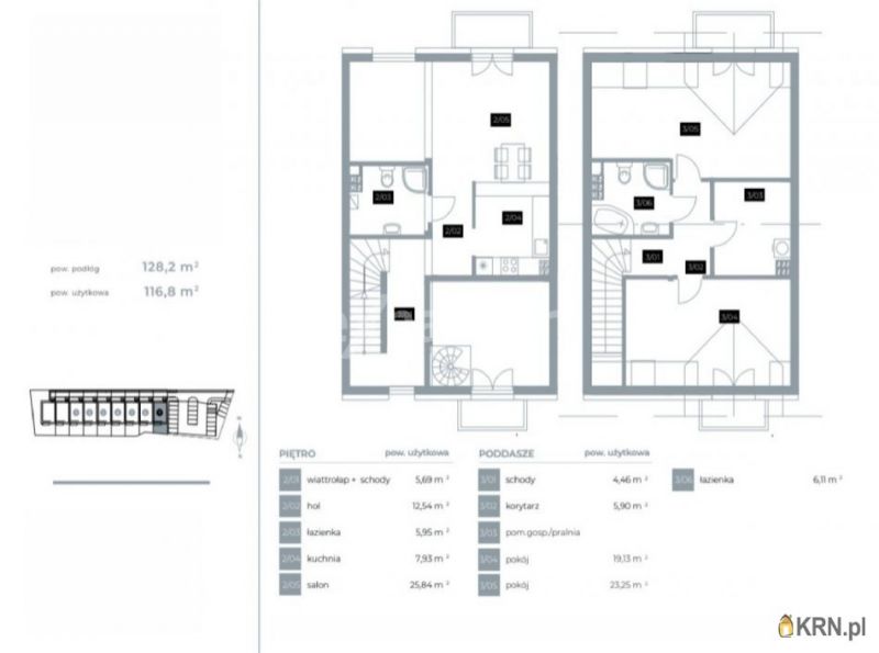 Mieszkanie Wieliczka 116.00m2, mieszkanie na sprzedaż