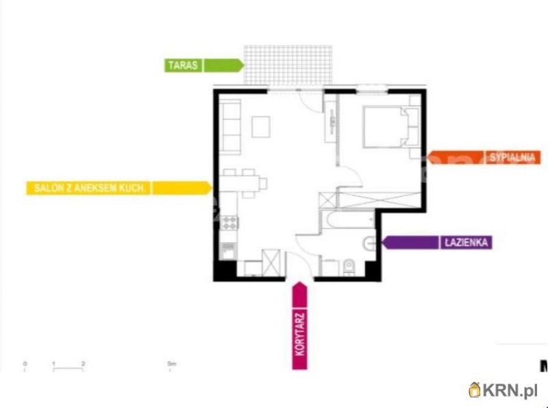 Mieszkanie Tychy 43.57m2, mieszkanie na sprzedaż