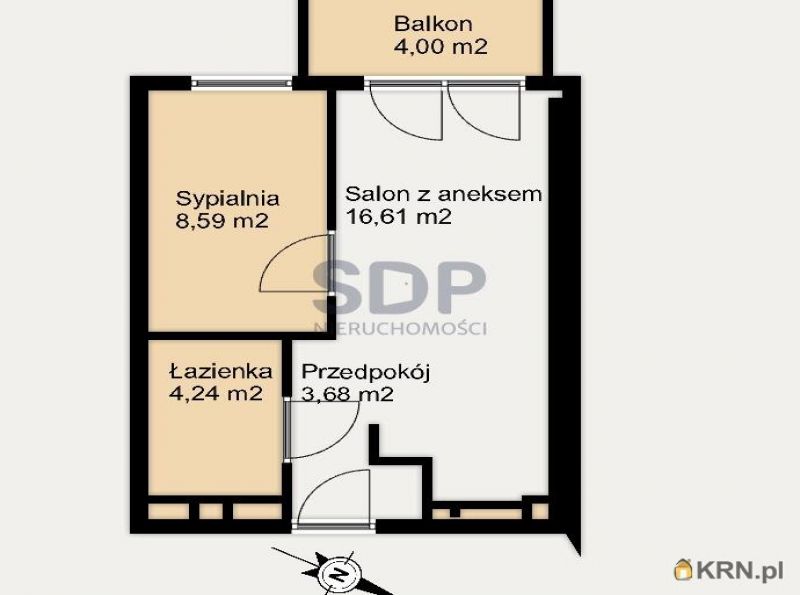 Mieszkanie Wrocław 33.10m2, mieszkanie na sprzedaż
