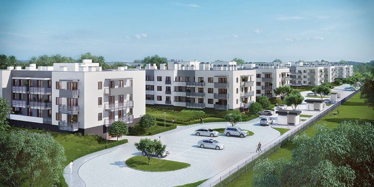 Zielona Dolina II w Warszawie - prace trwają