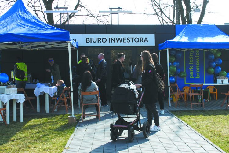 Dni otwarte inwestycji Park Leśny Bronowice w Krakowie