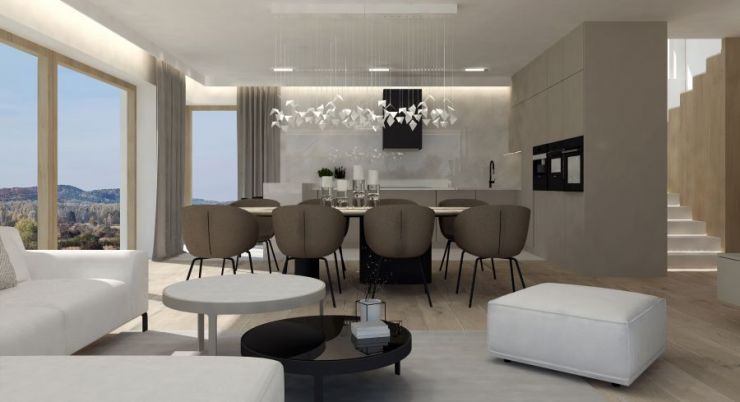 domy , Skotnickie Wzgórza 5, Kraków, Dębniki, ul. M. Grzegorzewskiej - KRN.pl