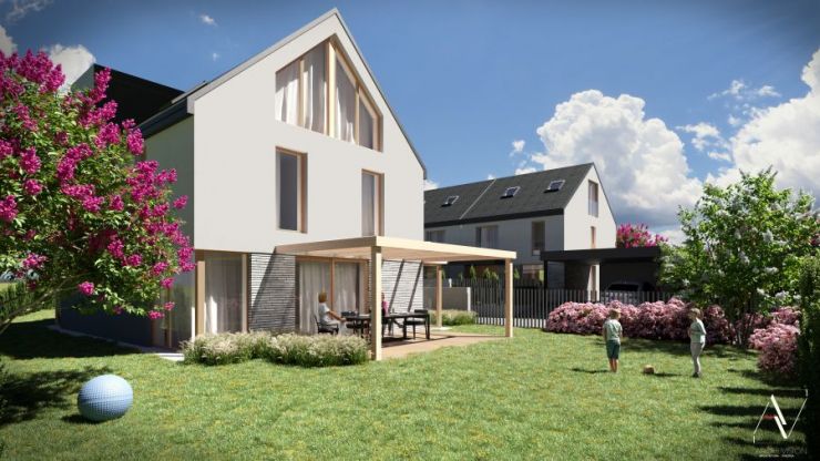 domy , Skotnickie Wzgórza 5, Kraków, Dębniki, ul. M. Grzegorzewskiej - KRN.pl