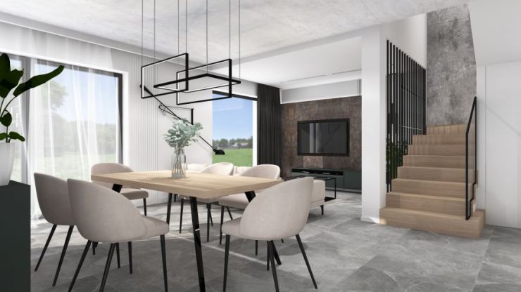 Kraków, Dębniki, ul. M. Grzegorzewskiej, domy , Skotnickie Wzgórza 5 - KRN.pl