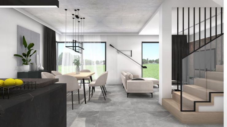 Kraków, Dębniki, ul. M. Grzegorzewskiej, domy , EDEN-BUD Tadeusz Klimowicz - KRN.pl