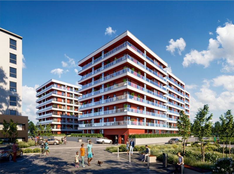 Nowe mieszkanie Kraków 48.88m2, mieszkanie na sprzedaż