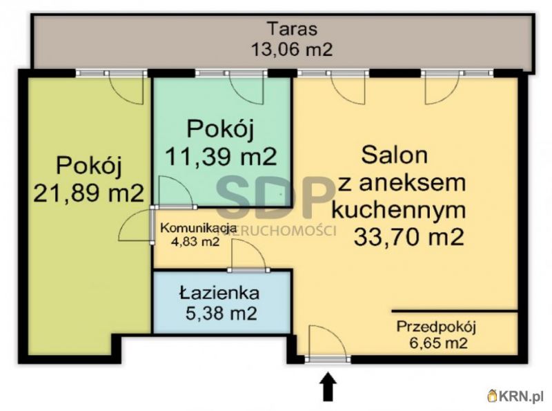 Mieszkanie Wrocław 83.84m2, mieszkanie na sprzedaż