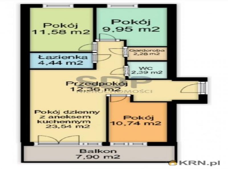 Mieszkanie Wrocław 77.37m2, mieszkanie na sprzedaż