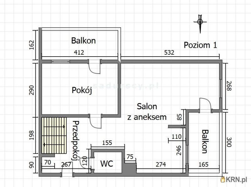 Mieszkanie Wieliczka 86.01m2, mieszkanie na sprzedaż