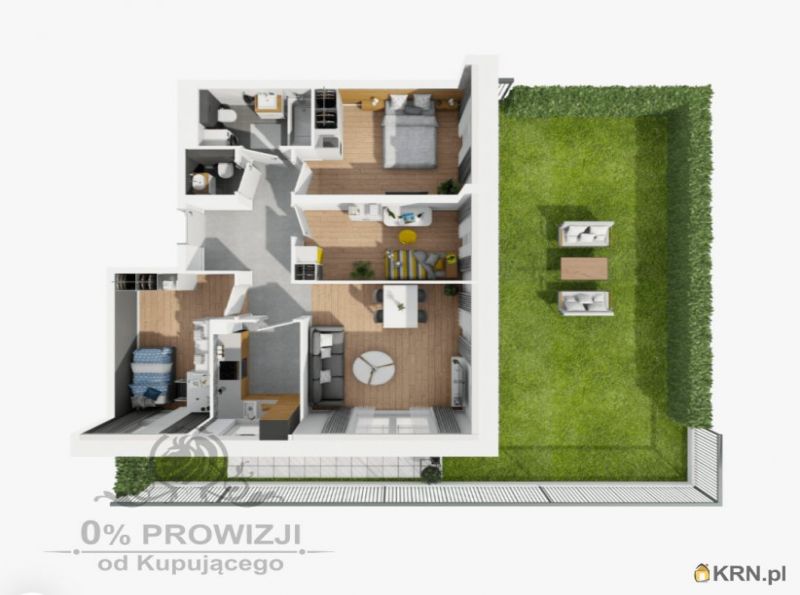 Mieszkanie Wrocław 67.70m2, mieszkanie na sprzedaż