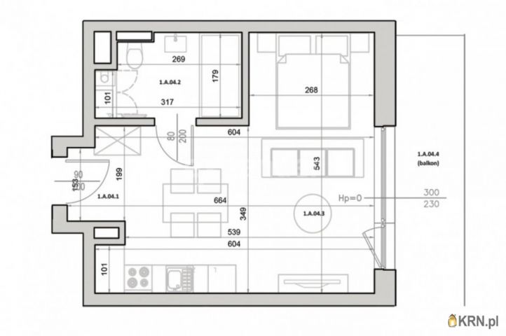 Mieszkanie Mielno 32.10m2