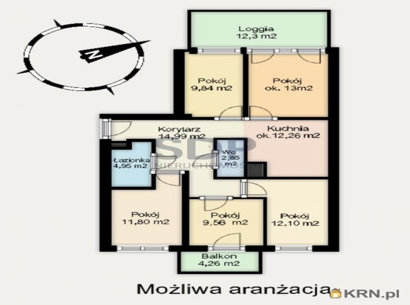 Mieszkanie Wrocław 91.32m2, mieszkanie na sprzedaż