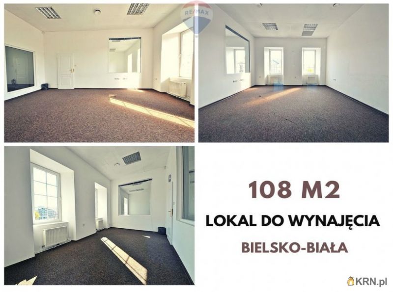 Lokal użytkowy Bielsko-Biała 108.00m2, lokal użytkowy do wynajęcia