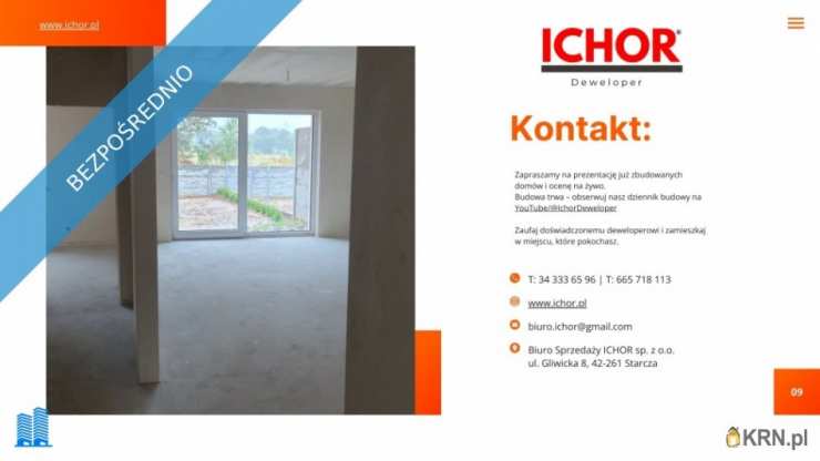 Starcza, ul. Brzozowa, 4 pokojowe, Dom  na sprzedaż