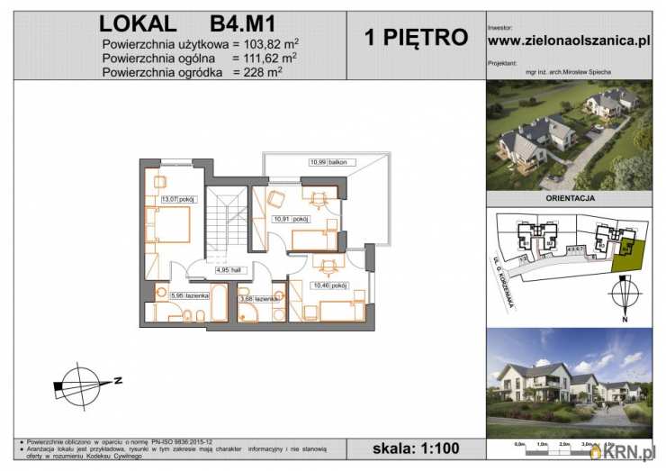 Dom  na sprzedaż, Kraków, Zwierzyniec, ul. G. Korzeniaka, 6 pokojowe