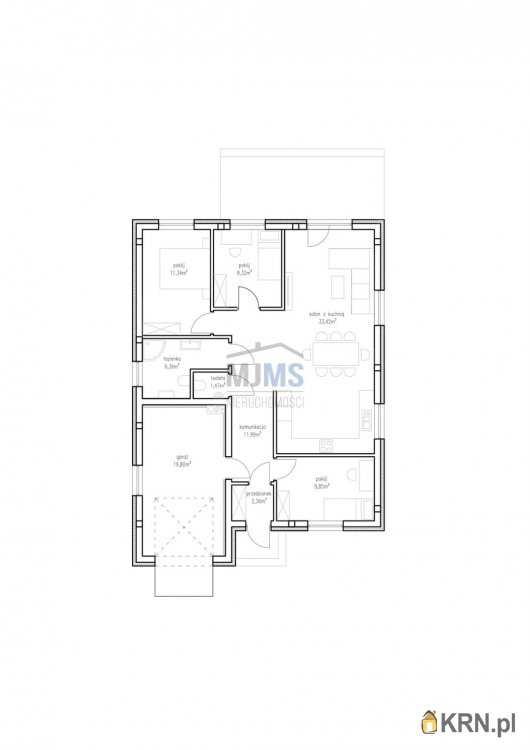 MJMS Nieruchomości, Dom  na sprzedaż, Kębłowo, ul. 