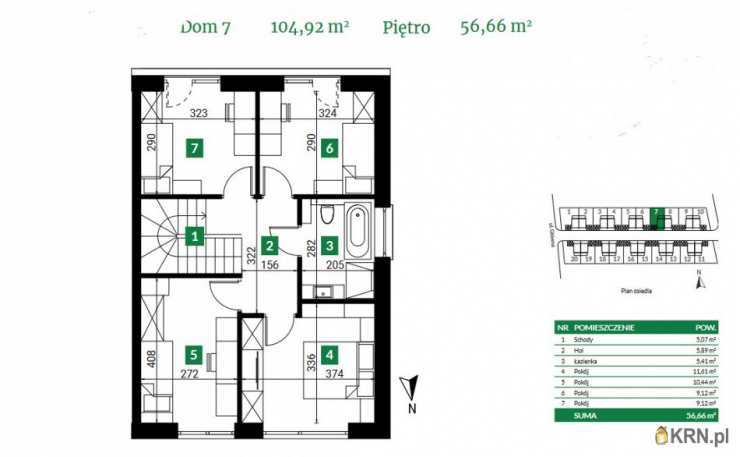 Dom  na sprzedaż, 5 pokojowe, Kobierzyce, ul. 