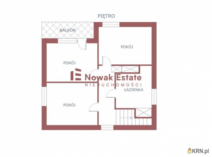 4 pokojowe, Kraków, Łagiewniki/Borek Fałęcki, ul. Zaborze, Dom  do wynajęcia