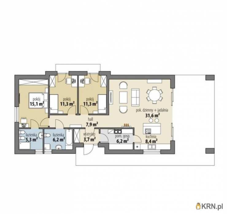 Dom  na sprzedaż, Modzerowo, ul. , 4 pokojowe