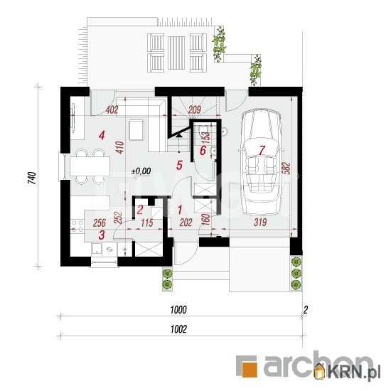 Dom  na sprzedaż, 5 pokojowe, Parchów, ul. 