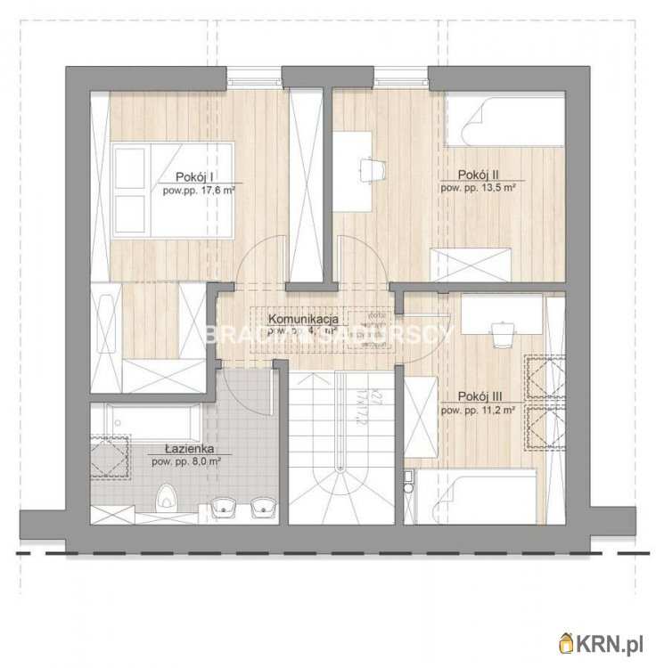 , Zabierzów, ul. Konwaliowa, Dom  na sprzedaż