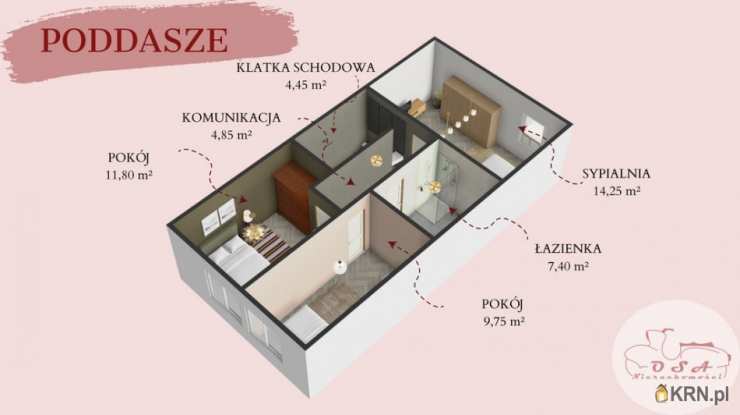 5 pokojowe, Dom  na sprzedaż, Mosina, ul. 
