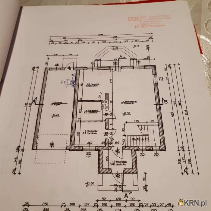 4 pokojowe, Dom  na sprzedaż, Jasieniec, ul. 