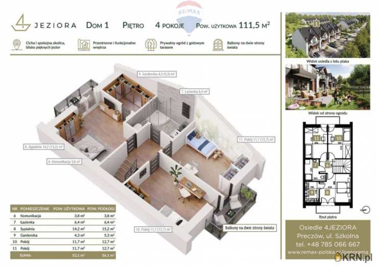 Preczów, ul. , Dom  na sprzedaż, 8 pokojowe