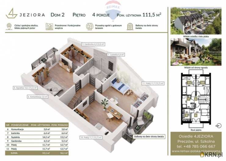 Preczów, ul. , Dom  na sprzedaż, 8 pokojowe