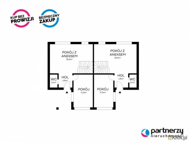 Gdańsk, Osowa, ul. Perseusza, 5 pokojowe, Dom  na sprzedaż