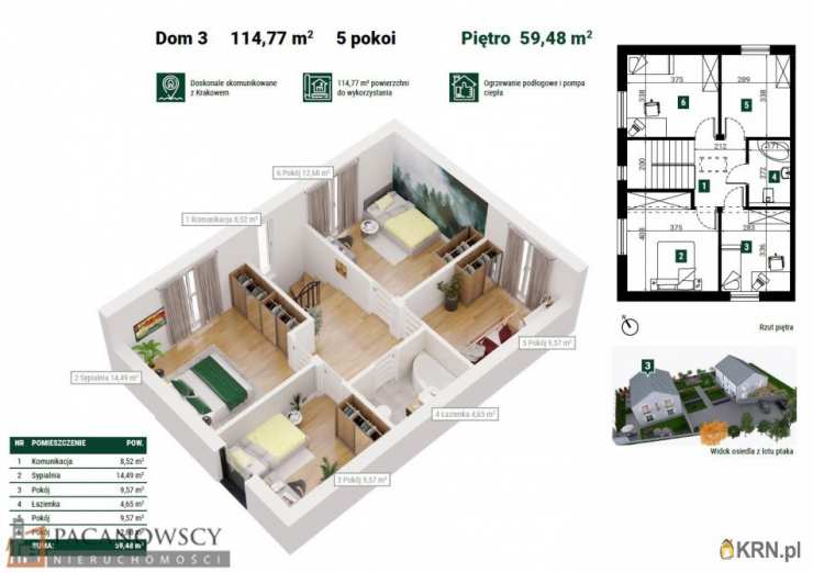 PACANOWSCY NIERUCHOMOŚCI, Dom  na sprzedaż, Łuczyce, ul. 