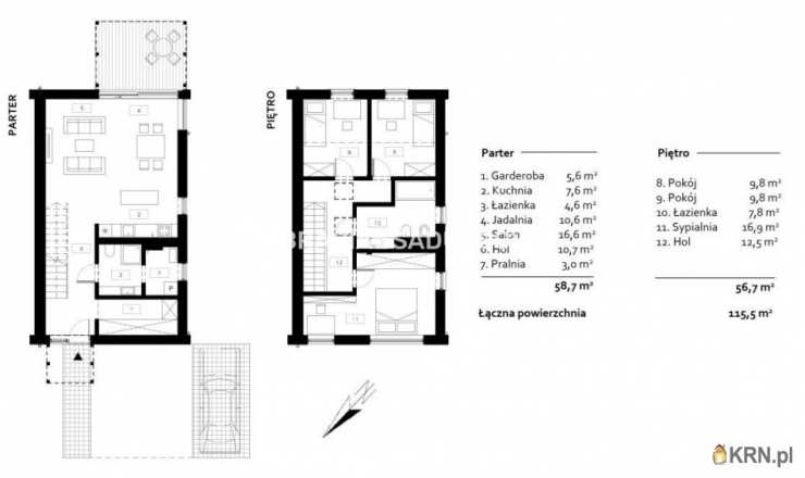 Aleksandrowice, ul. , Dom  na sprzedaż, 