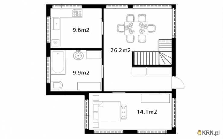 3 pokojowe, Nowa Sól, ul. , Dom  na sprzedaż