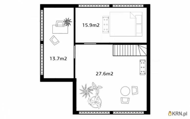 3 pokojowe, Dom  na sprzedaż, Nowa Sól, ul. 