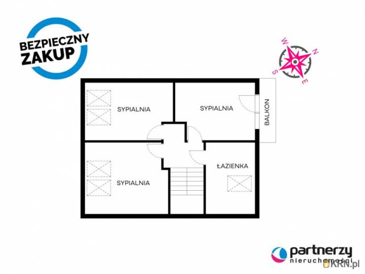 4 pokojowe, Żukczyn, ul. , Dom  na sprzedaż