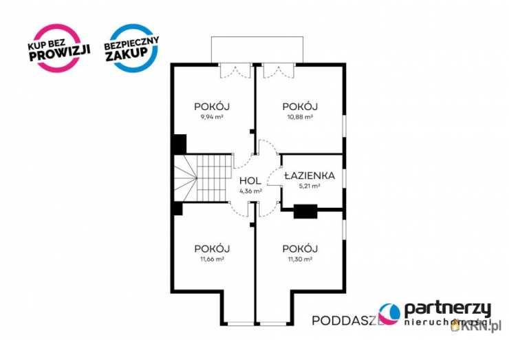 Pępowo, ul. , 5 pokojowe, Dom  na sprzedaż