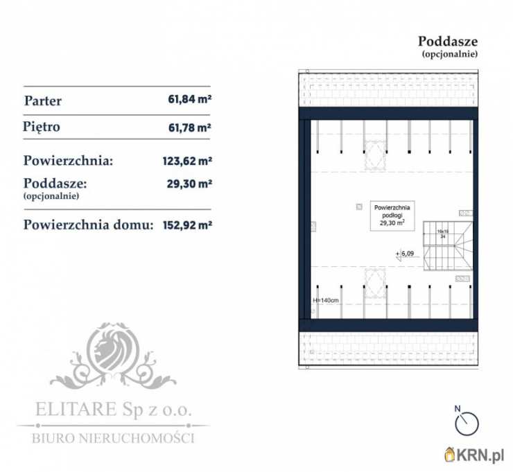 Dom  na sprzedaż, 4 pokojowe, Iwiny, ul. 