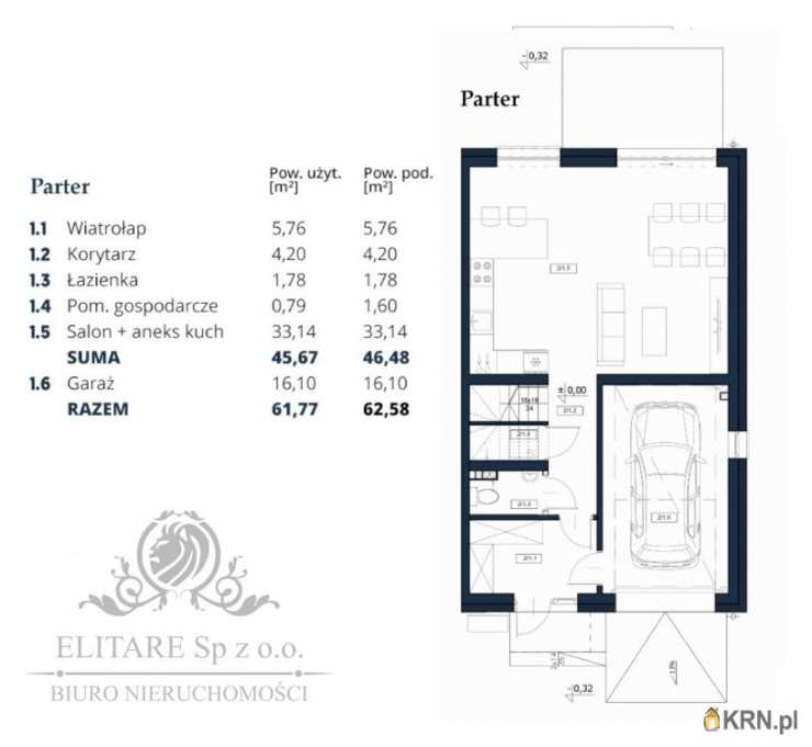 Elitare Sp. z o.o.   , Dom  na sprzedaż, Iwiny, ul. 