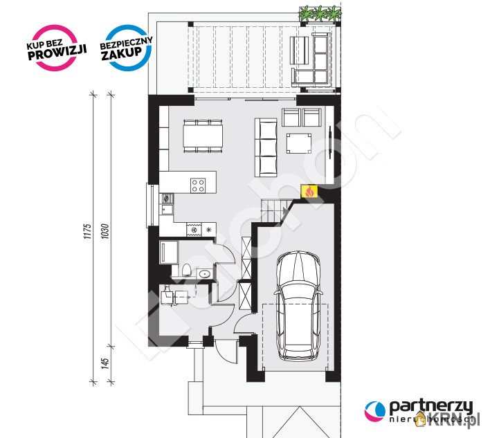 Bojano, ul. J. Wołoszyna, 5 pokojowe, Dom  na sprzedaż
