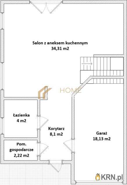 4 pokojowe, Czaple, ul. , Dom  na sprzedaż