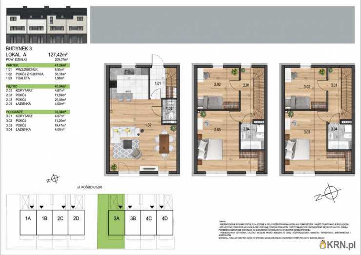 5 pokojowe, Iwiny, ul. , Dom  na sprzedaż
