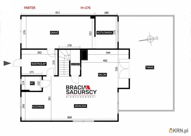 BRACIA SADURSCY ODDZIAŁ BS4 KROWODRZA, Dom  na sprzedaż, Kraków, Podgórze, ul. Traczy