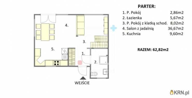 4 pokojowe, Dom  na sprzedaż, Łomianki, ul. 