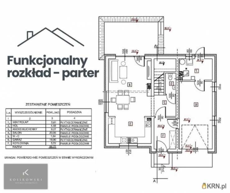 Dom  na sprzedaż, Namysłów, ul. Malinowa, 