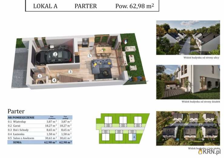 Borowa Góra, ul. , Dom  na sprzedaż, 5 pokojowe