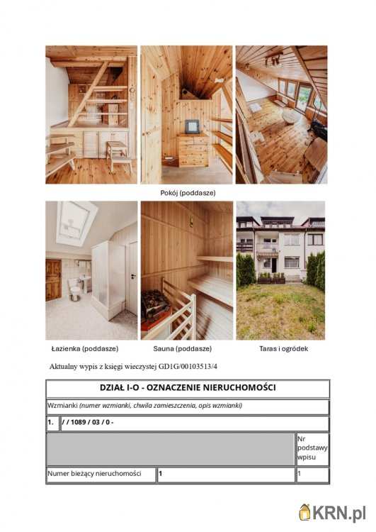 4 pokojowe, Gdańsk, Osowa, ul. , Dom  na sprzedaż