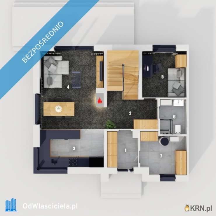 5 pokojowe, Zalesie Górne, ul. , Dom  na sprzedaż