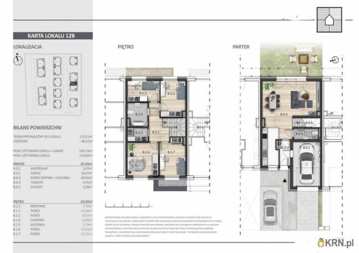 5 pokojowe, Bielany Wrocławskie, ul. , Dom  na sprzedaż