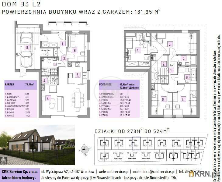 5 pokojowe, Nowosiedlice, ul. , Dom  na sprzedaż