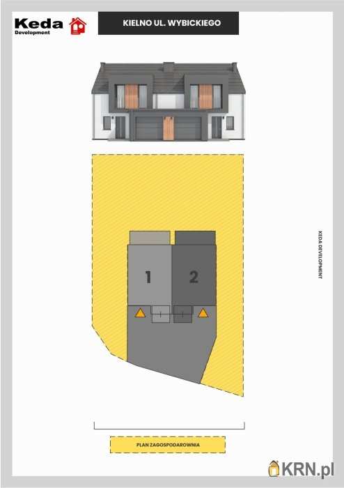 Kielno, ul. J. Wybickiego, Dom  na sprzedaż, 5 pokojowe